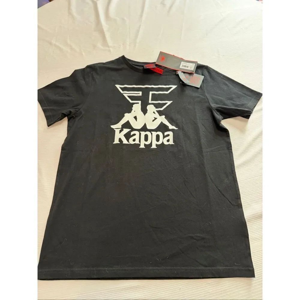 NWT Kappa Faze Clan Collab Regular Fit Black T-Shirt Size Medium New